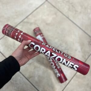LANZA PAPELITOS CORAZONES