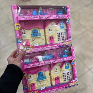 CASA CON DIVISIÓN MUÑECAS/MUEBLES